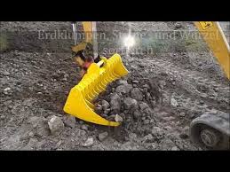 Baggerrechen Youtube Bagger Rechen Baumaschinen