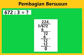 Itu (soal pembagian warisan) no comment. Cara Pembagian Bersusun Puluhan Ratusan Dan Ribuan