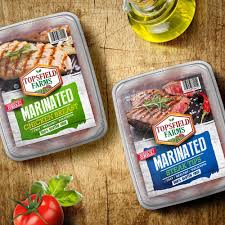 Design 99 By Tomdesign Org Create New Packaging Label For National Marinated Meats Brand Frozen Food Packaging Packaged Food Food Packaging