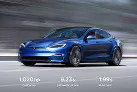 Kotak Kotak Tesla Model S Menetapkan Rekor 1 4 Mil Baru 9 23 Detik