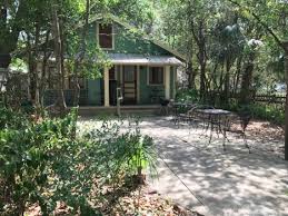 This former estate property offers accommodations in several buildings. Key Lime Cottage