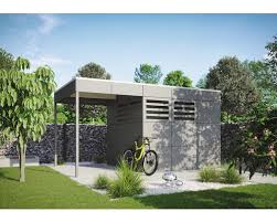 » flachdach gartenhaus sydney 12. Gartenhaus Skan Holz Crosscube Haus Brisbane 3 253 X 253 Cm Schiefergrau Hornbach Luxemburg