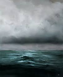 Seaside Ocean Painting Art Painting Fabric Canvas Art