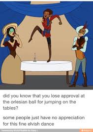 Elvish Table Dancing Dragon Age Funny Dragon Age Series Dragon Age Games