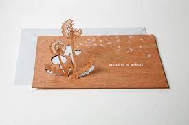 Earn up to 70,000 bonus miles after qualifying purchases. Greeting Card Wood Popup Pusteblume Make A Wish Formes Berlin