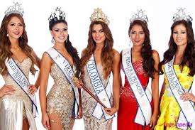 Already in the midst of her winner's walk, newly crowned and wearing. Miss Colombia 2015 Meet The Contestants