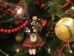 Scottish Piper Christmas Ornament Christmas Ornaments Tartan Christmas Christmas Tree Themes