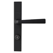 If you have an afternoon, you can remove all the locks and take them to home depot or lowes. Larson Quickfit Matte Black Storm Door Matching Handleset Lowes Com Black Storm Door Storm Door Handle Screen Door Handles
