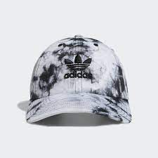 Adidas Relaxed Tie Dye Strap Back Hat Black Adidas Us Adidas Originals Women Tie Dye Hat Strapback Cap