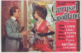 Folleto Del Film Musical Carrusel Napolitano Sophia Loren Film Music