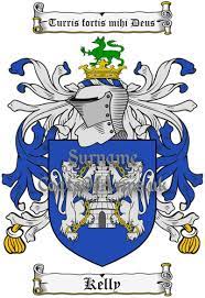 Place names in scotland, kelly near arbroath in angus and kellie in fife, have also given rise to the scottish surname kelly. Kelly Ireland Coat Of Arms Family Crest Png Instant Download