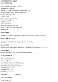 Maybe you would like to learn more about one of these? Contoh Biodata Lengkap Biodata Diri Terbaru Needsindex Com