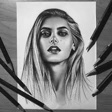 A Quick Saturday Sketch Tried A New Style Of Hair Drawing Called I M Too Lazy Now To Finish It Please Tell Me What How To Draw Hair Drawings Girl Face