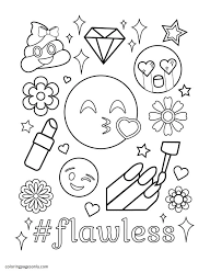 Affiliate links have been included for your convenience. Free Printable Emojis 5 Coloring Pages Emoji Coloring Pages Coloring Pages For Kids And Adults