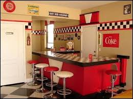 Rocka Billy Bar Diner Decor Kitchen Decor Themes Retro Kitchen