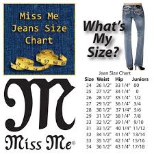 miss me jeans size chart its easy to select your miss me