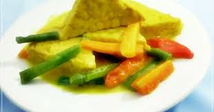 Resep sayur kuah santan labu kuning dan kacang panjang simple dan enak. Resep Sayur Tempe Kuah Kuning Resep Masakan Nusantara Resep Sayuran Sayuran Resep