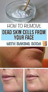 The skin on your face wou. How To Remove Dead Skin Cells From Your Face With Baking Soda Dry Skin On Face Remove Dead Skin Cells Dry Flaky Skin