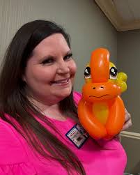 Pokemon, go! Thanks for the design Emily Jonas!m. Another amazing creation  learned at @aceconvention2024 #balloontwister #balloonwhimsy  #austinballoons #balloonsaustin