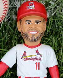 This new Cardinals Bobble has a twist.. Don't miss this Loren Cook Company José  Oquendo Bobblearm giveaway at the Springfield Cardinals game
