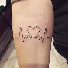 A heartbeat tattoo with a little heart on the arms or writs is a fun method to draw a lot of consideration. 100 Amazing Heartbeat Tattoo Designs For Man And Woman Besttattooguide Com