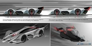 Jaguar C X55 Electric Vision Gt Shapeshifting Racecar Concept Jaguar Racing Simulator Electricity