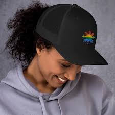 Philippine Rainbow sun Trucker cap