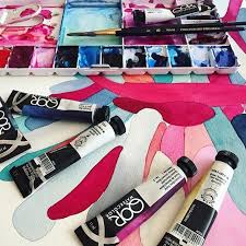 Foto De La Talentosa Seregarcia Probando Las Increibles Acuarelas Qor De Goldenpaints Pruebalas Tu Tambien Art Watercolor Paint Artist Color Paint Ilus I 2020