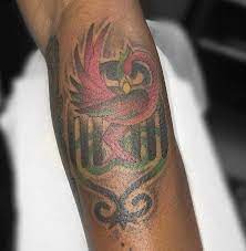 For Tattoo Artists Race Is In The Mix When Ink Meets Skin Dark Skin Tattoo Green Tattoo Ink Skin Color Tattoos