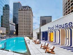Ac Martin S Intercontinental Los Angeles Downtown Hotel Celebrates The City Interior Design Downtown Hotels Los Angeles Hotels Hotel