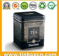 Food Packaging Custom Square Metal Can Tea Tins for Tea ...