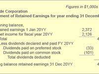 Statement Of Retained Earnings Reveals Distribution Of Earnings Earnings Net Income Dividend