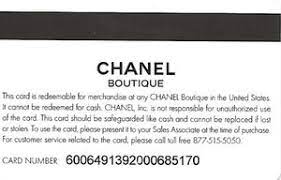 I have a $2,800 cad chanel gift card that can only be used at canadian chanel locations, and i live in the united states. Gift Card Fashion Items Chanel United States Of America Chanel Boutique Col Us Chanel 001