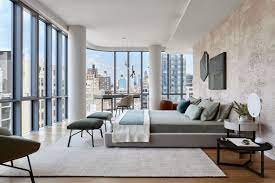 565 Broome Soho Is Renzo Piano S First Residential Project In New York City Renzo Piano White Oak Plank Floors Bedroom Interior