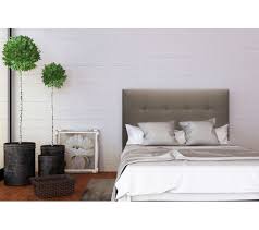 Tête de lit en rotin 160 cm ondine. Tete De Lit Pu L 145 Cm Carr 2 Taupe Tete De Lit But