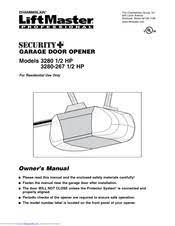 60 documents found for liftmaster garage door opener devices. Chamberlain Liftmaster 3280 267 Manuals Manualslib