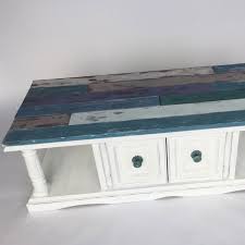 Distressed Milk Paint Beach Wood Coffee Table Folkart Milk Paint Coffee Table Wood Distressed Coffee Table Milk Paint