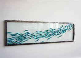 Sold Art Original Painting Shimmering Shoal Painted On Plexi Etsy Glass Painting Selling Art Original Paintings