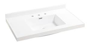 Maybe you would like to learn more about one of these? Tuscany 37 X 22 White Square Vanity Top At Menards