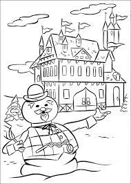 Stats on this coloring page. Sam The Snowman From Rudolph Coloring Page Free Printable Coloring Pages For Kids