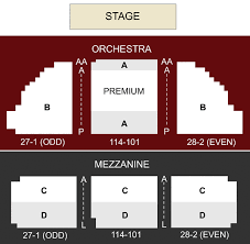 65 Timeless New Theatre Seating Chart