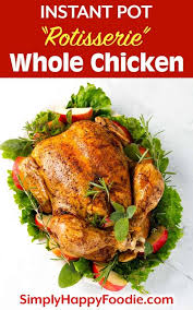 Cook A Whole Chicken In Your Instant Pot This Instant Pot Whole Chicken Reci Instant Pot Whole Chicken Recipe Whole Chicken Recipes Instant Pot Dinner Recipes