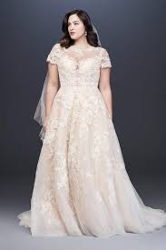 Customer reviews (272)plus size wedding dresses with sleeves. Cap Sleeve Lace Illusion Plus Size Wedding Dress David S Bridal Petite Wedding Dress Plus Wedding Dresses Davids Bridal Wedding Dresses