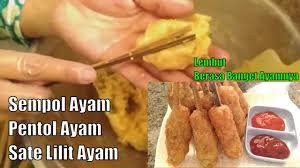 Maybe you would like to learn more about one of these? Sempol Ayam Pentol Ayam Sate Lilit Ayam Youtube