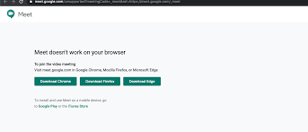 No commission, no charges, no fees. Getting An Error Meet Doesn T Work On Your Browser When Joining A Meeting I Am Using Chrome Google Meet Community