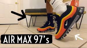 Nike Air Max 97 Hanshin Tigers On Feet Review Youtube