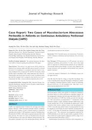 Employers quite rightly get very angry when they discover that their employees have been conducting private businesses during working hours and/or in conflict with the best interests of the employer. Pdf Case Report Two Cases Of Mycobacterium Abscessus Peritonitis In Patients On Continuous Ambulatory Peritoneal Dialysis Capd Chin Hh Et Al Two Cases Of M Abscessus Peritonitis In Capd Patients