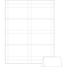 Avery Small Tent Card White 2 X 3 1 2 4 Cards Sheet 160 Box With Name Tent Card Template Word Cumed Org Tent Cards Card Template Name Tent