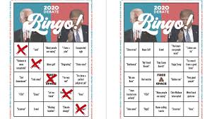 Check spelling or type a new query. Play 2020 Debate Bingo Download Print All 8 Cards Boing Boing
