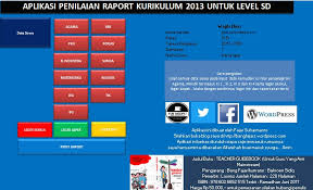 Assalamu'alaikum wr wb download file format raport k13 untuk smk semua jurusan sebelumnya saya saya sangat berterimakasih kepada bapak/ibu/teman2 bapak/ibu/teman2 guru yang sudah m enuliskan alamat emailnya di postingan fb. Aplikasi Raport Dan Buku Nilai Kurtilas K13 Untuk Level Sd Blognya Bang Fajar